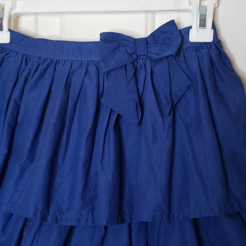 Gymboree Blue Ruffle Skirt Size 8